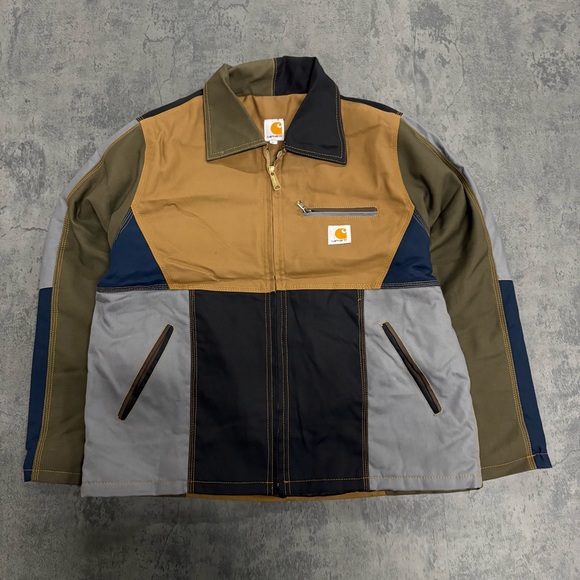 Carhartt Other - Carhartt Men's Brown and Gray Bomber Jacket